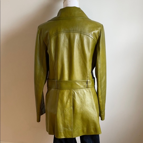 French leather coat size small - Picture 5 of 14